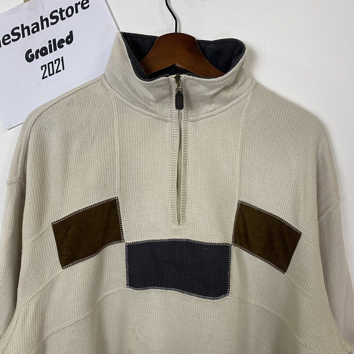 Aran Isles Knitwear Vintage Macchio Crewneck Plain Sweatshirt Knitwear Size US L / EU 52-54 / 3 - 4 Thumbnail