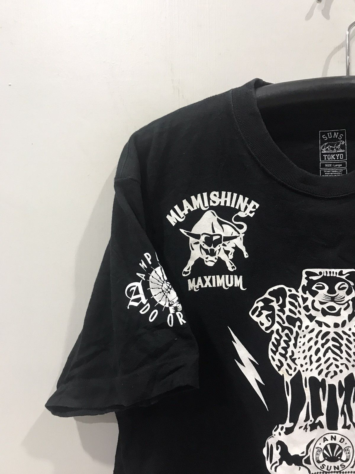 Japanese Brand STATEMENT S🔥AND SUNS Street Punk Rare All Over Print Shirt Size US L / EU 52-54 / 3 - 4 Thumbnail