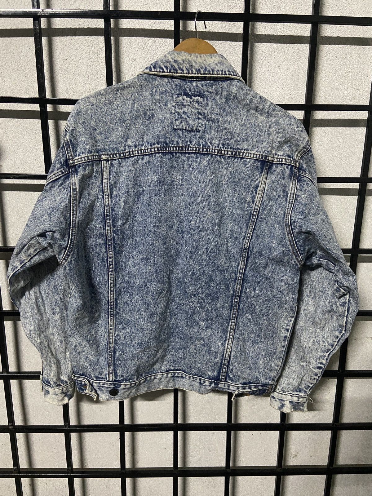 Vintage Vintage Mac Hope Acid Wash Trucker Denim Jacket Size US M / EU 48-50 / 2 - 2 Thumbnail