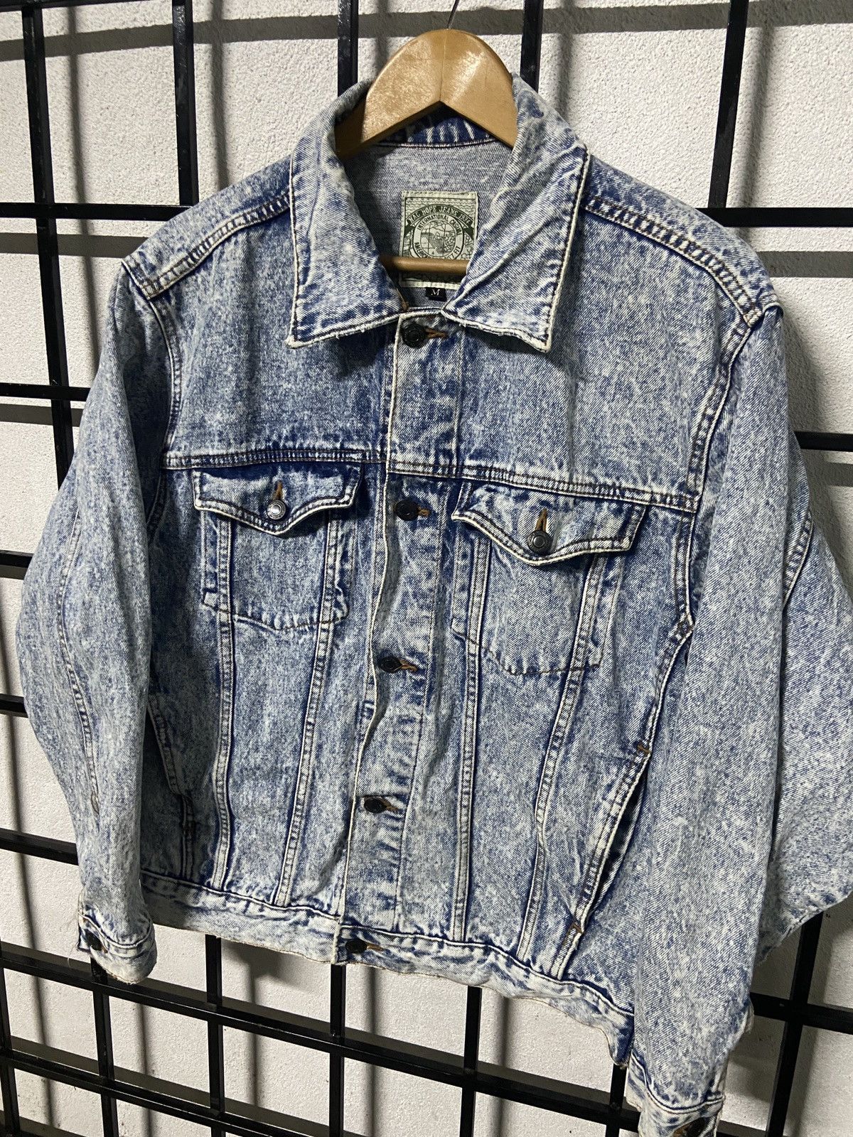 Vintage Vintage Mac Hope Acid Wash Trucker Denim Jacket Size US M / EU 48-50 / 2 - 3 Thumbnail