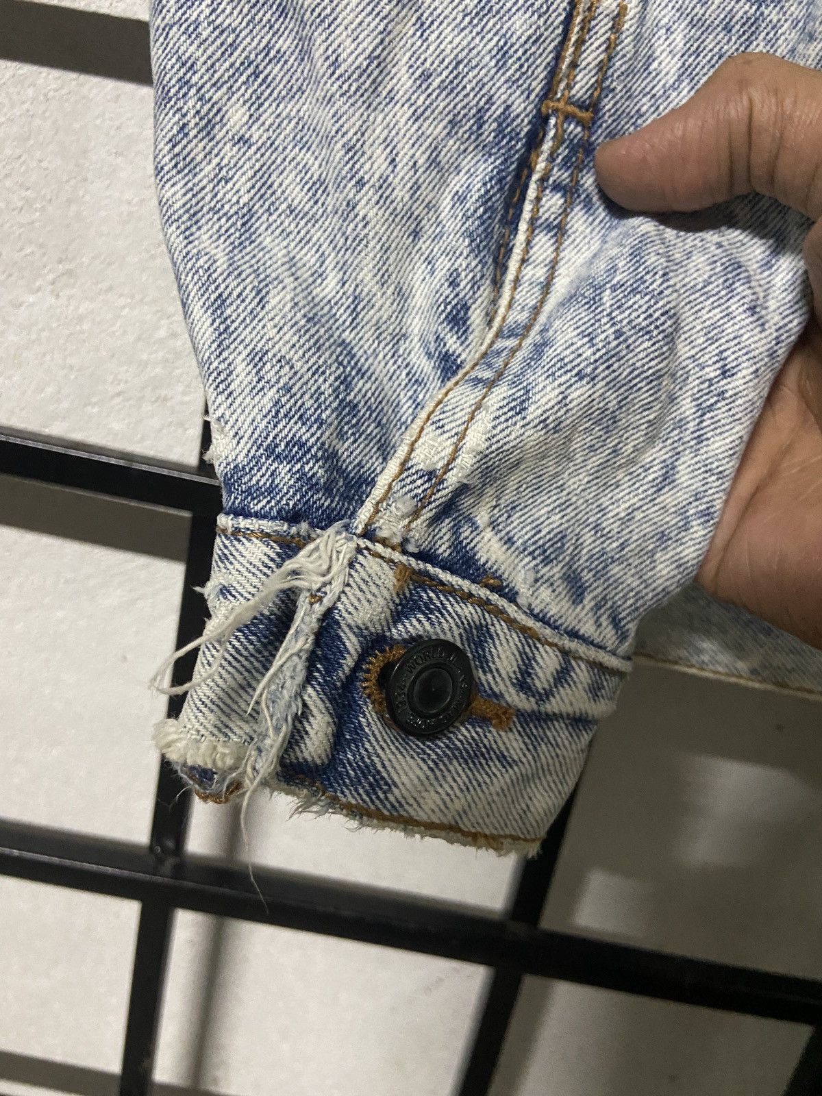 Vintage Vintage Mac Hope Acid Wash Trucker Denim Jacket Size US M / EU 48-50 / 2 - 5 Thumbnail
