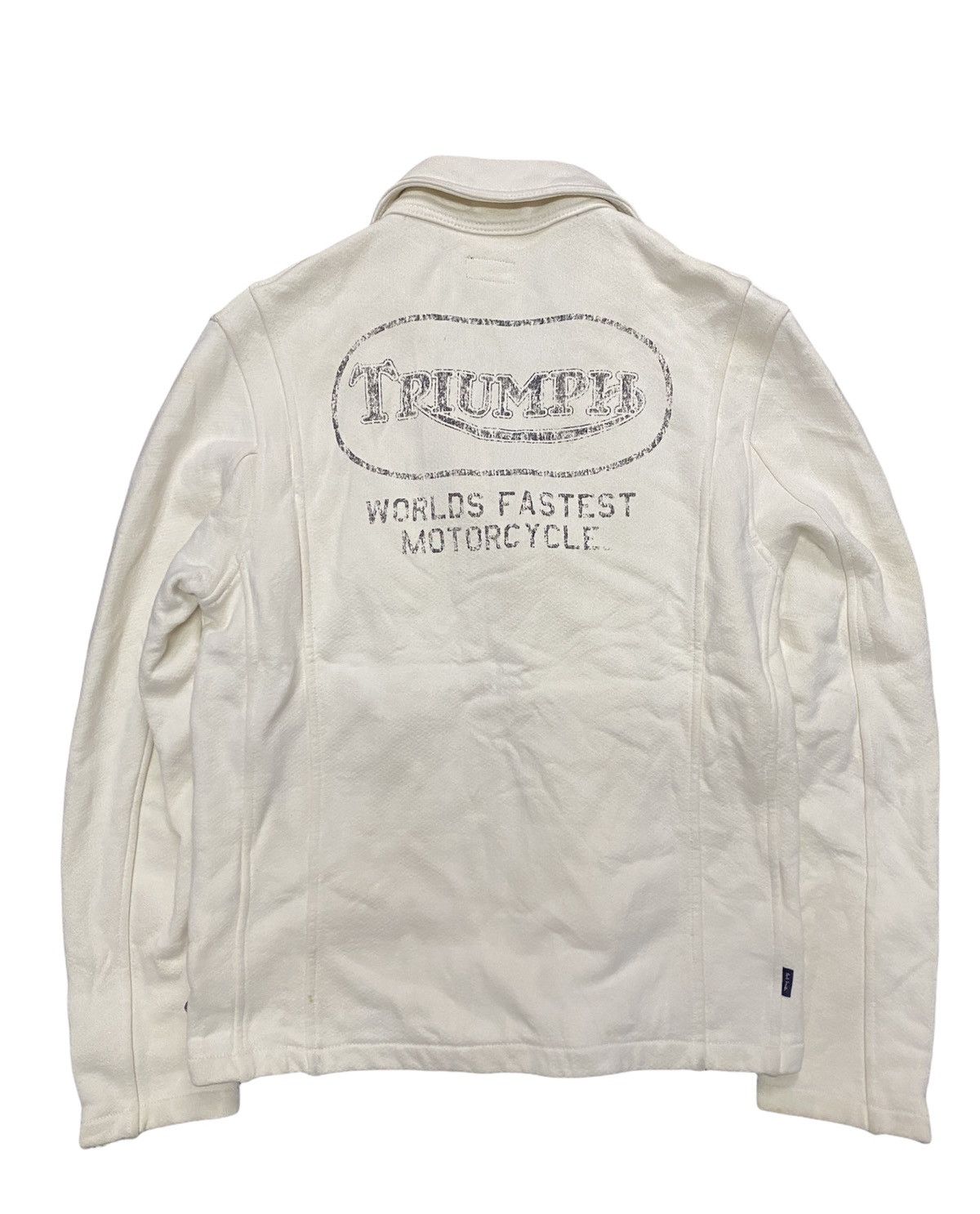 Indian Motorcycle Vtg P.Smith x Triumph Rider racing jacket Size US M / EU 48-50 / 2 - 8 Thumbnail