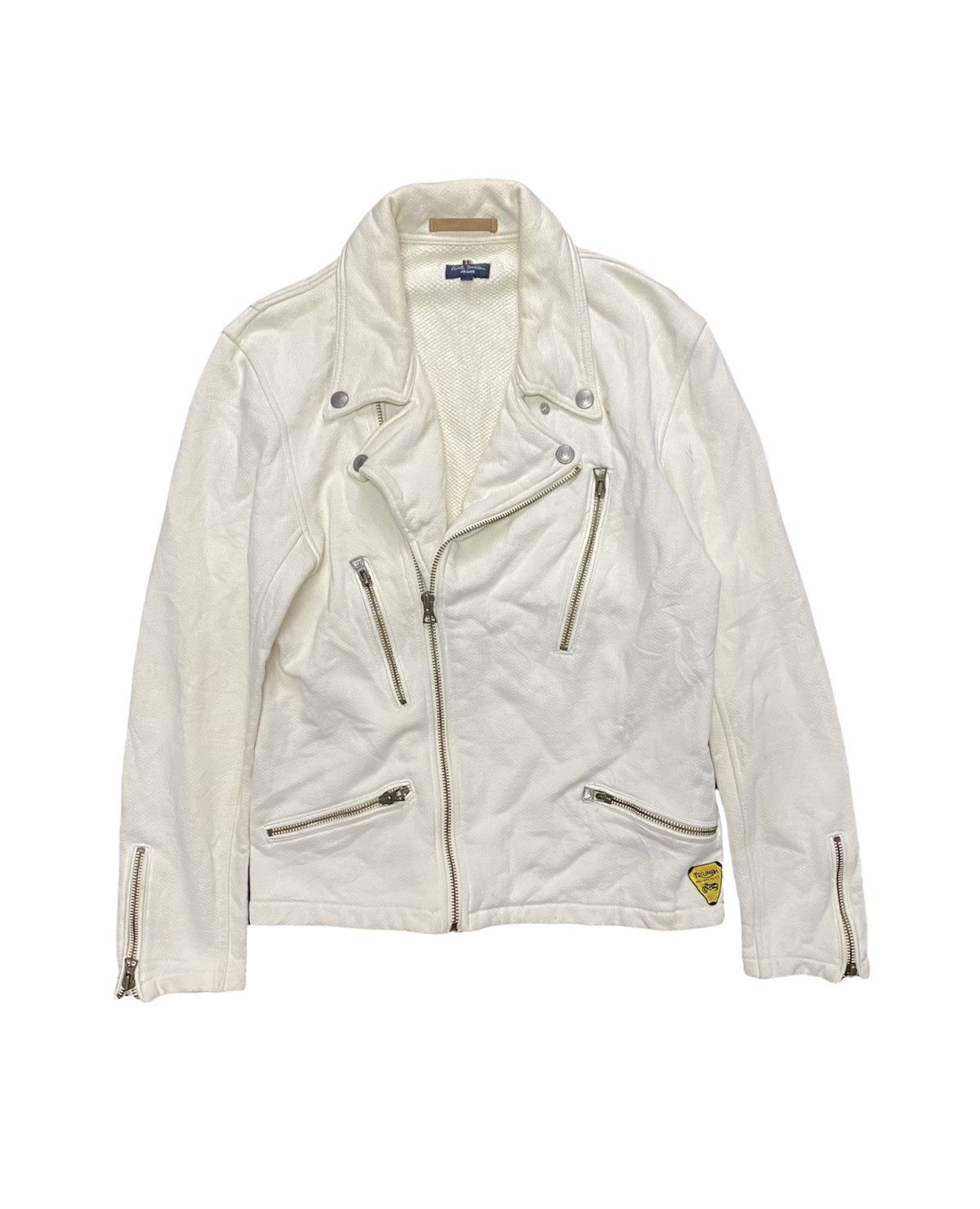 Indian Motorcycle Vtg P.Smith x Triumph Rider racing jacket Size US M / EU 48-50 / 2 - 1 Thumbnail