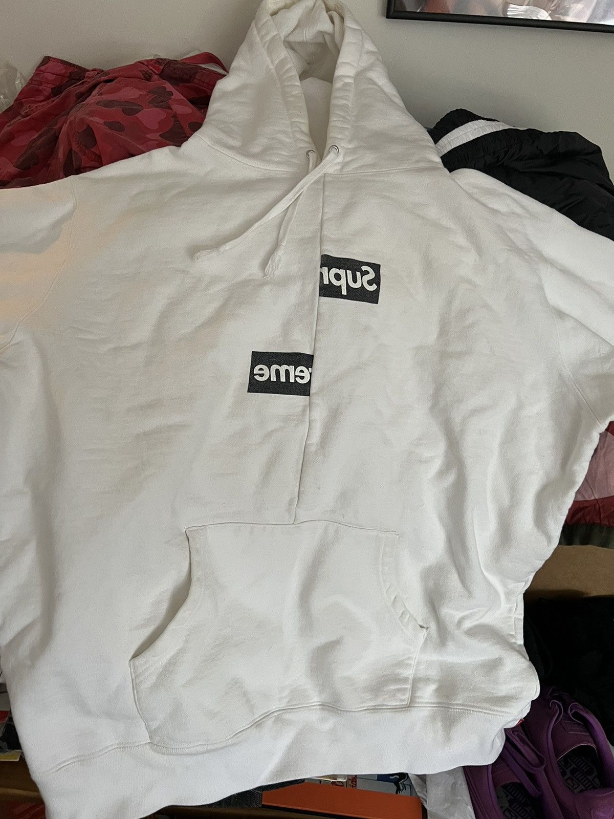 Comme Des Garcons Supreme Hoodie | Grailed