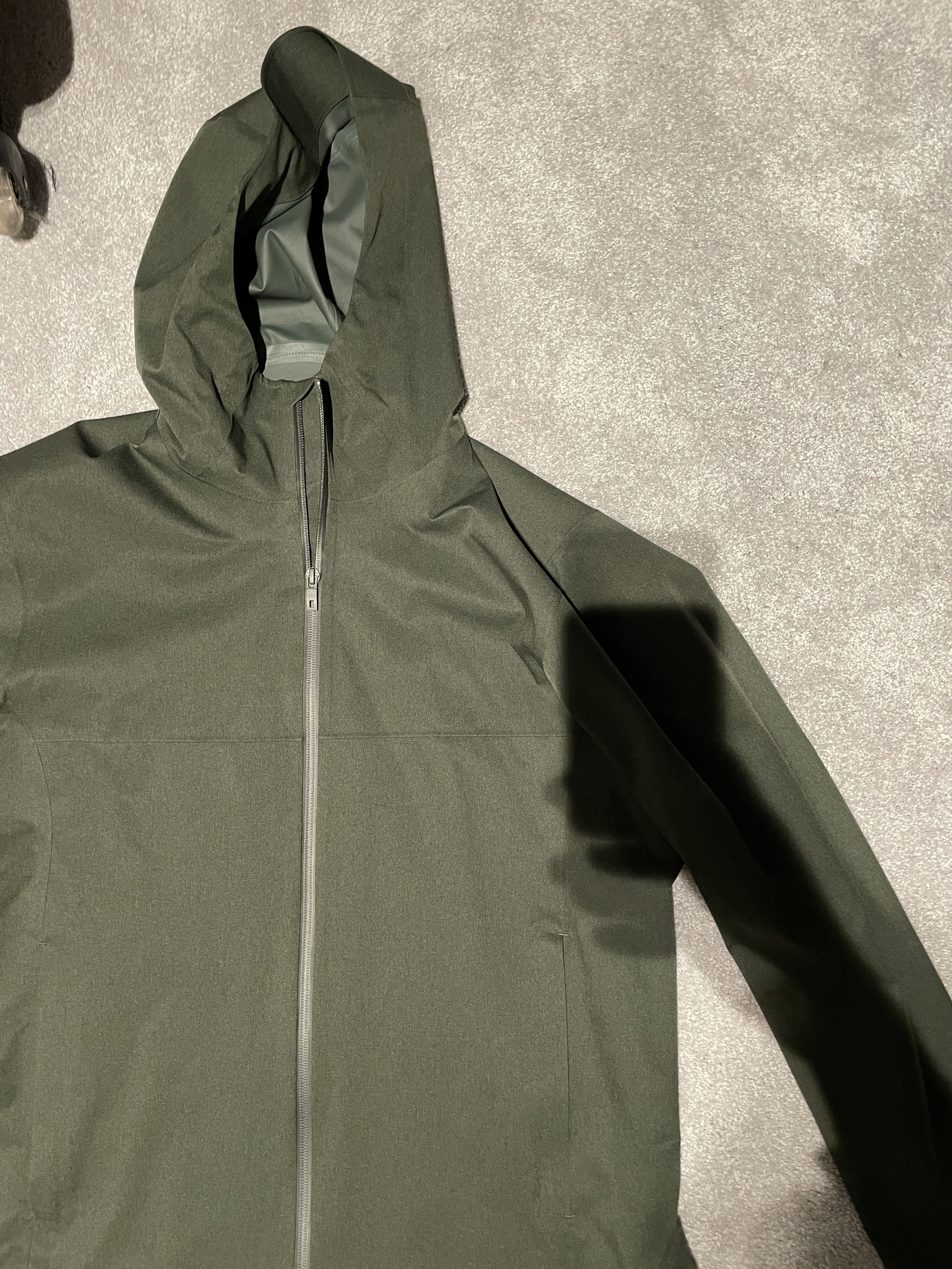 Uniqlo Uniqlo Blocktech Parka Rain Jacket Green | Grailed