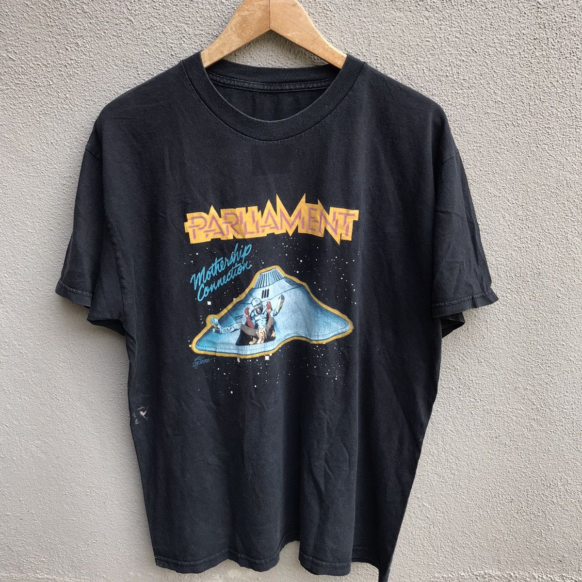 Band Tees PARLIAMENT funkadelic rap tee george clinton Size US L / EU 52-54 / 3 - 2 Thumbnail