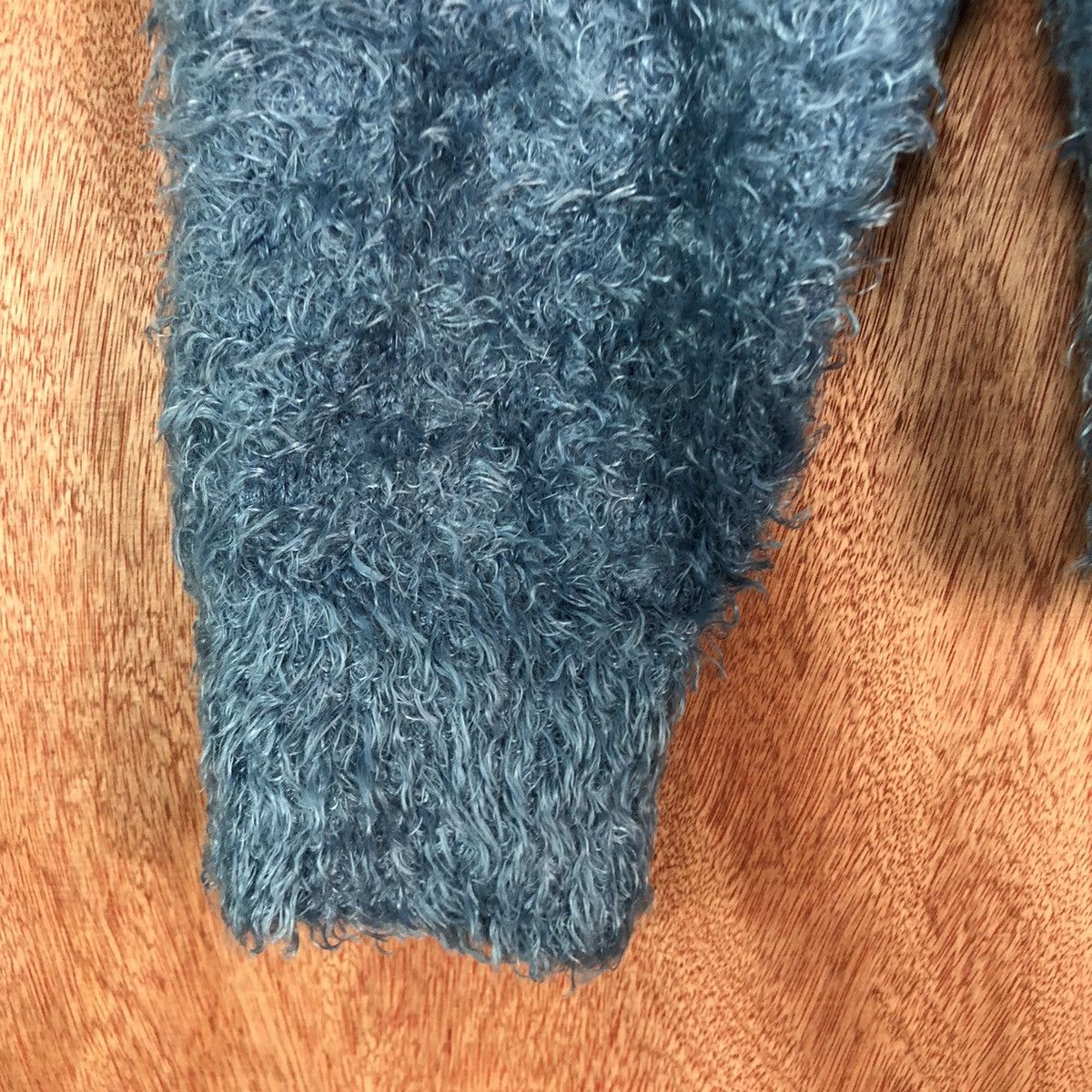Homespun Knitwear × Japanese Brand Japan Gu Blue Mohair Knitwear shag shaggy #c311 Size M / US 6-8 / IT 42-44 - 6 Thumbnail