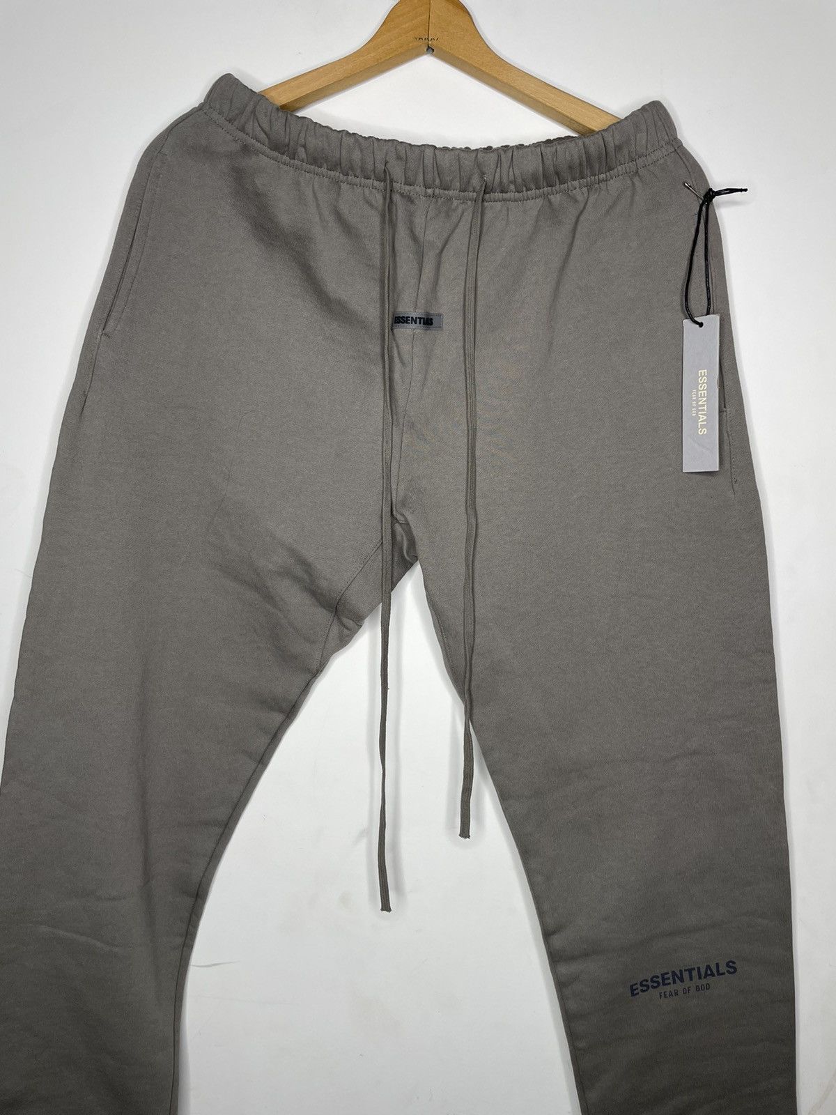 Fear of God Fear of God Essentials Sweatpants Pistachio XL | Grailed