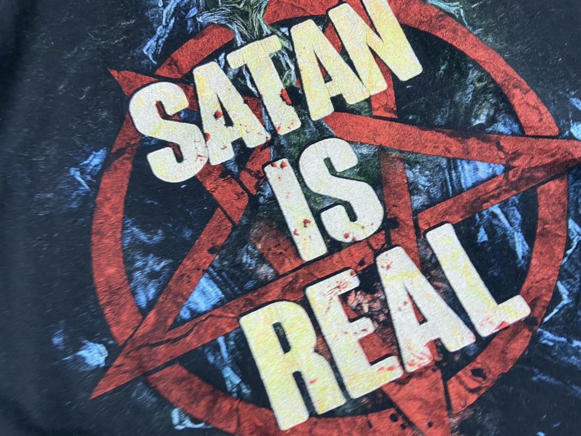 Vintage Kreator Satan is real T-shirt Size US XL / EU 56 / 4 - 11 Thumbnail