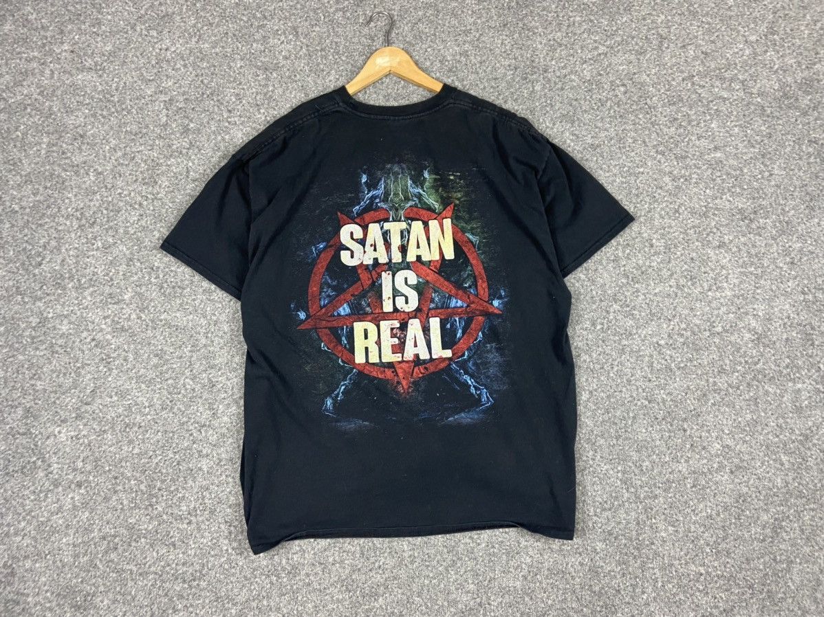 Vintage Kreator Satan is real T-shirt Size US XL / EU 56 / 4 - 9 Thumbnail