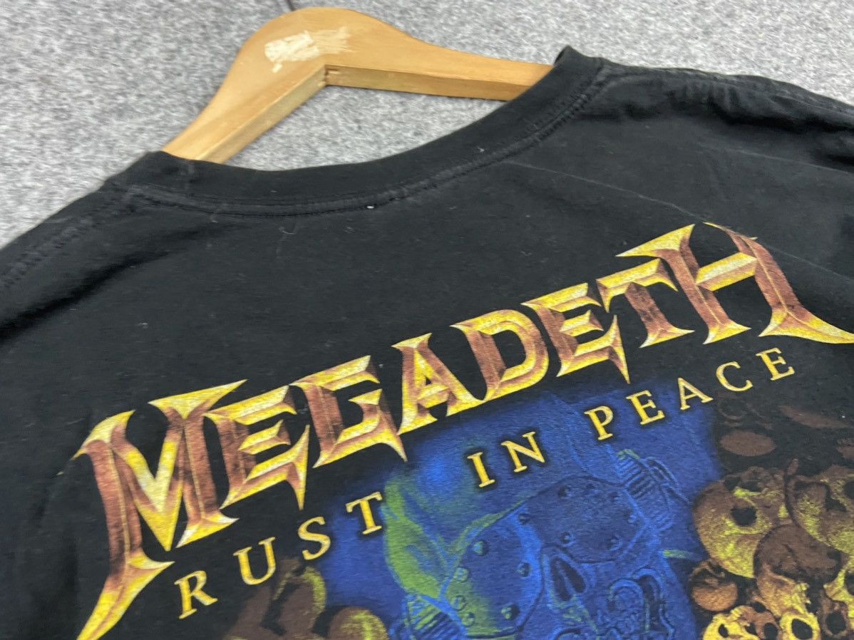 Vintage Megadeath rust in peace T-shirt Size US XL / EU 56 / 4 - 11 Thumbnail