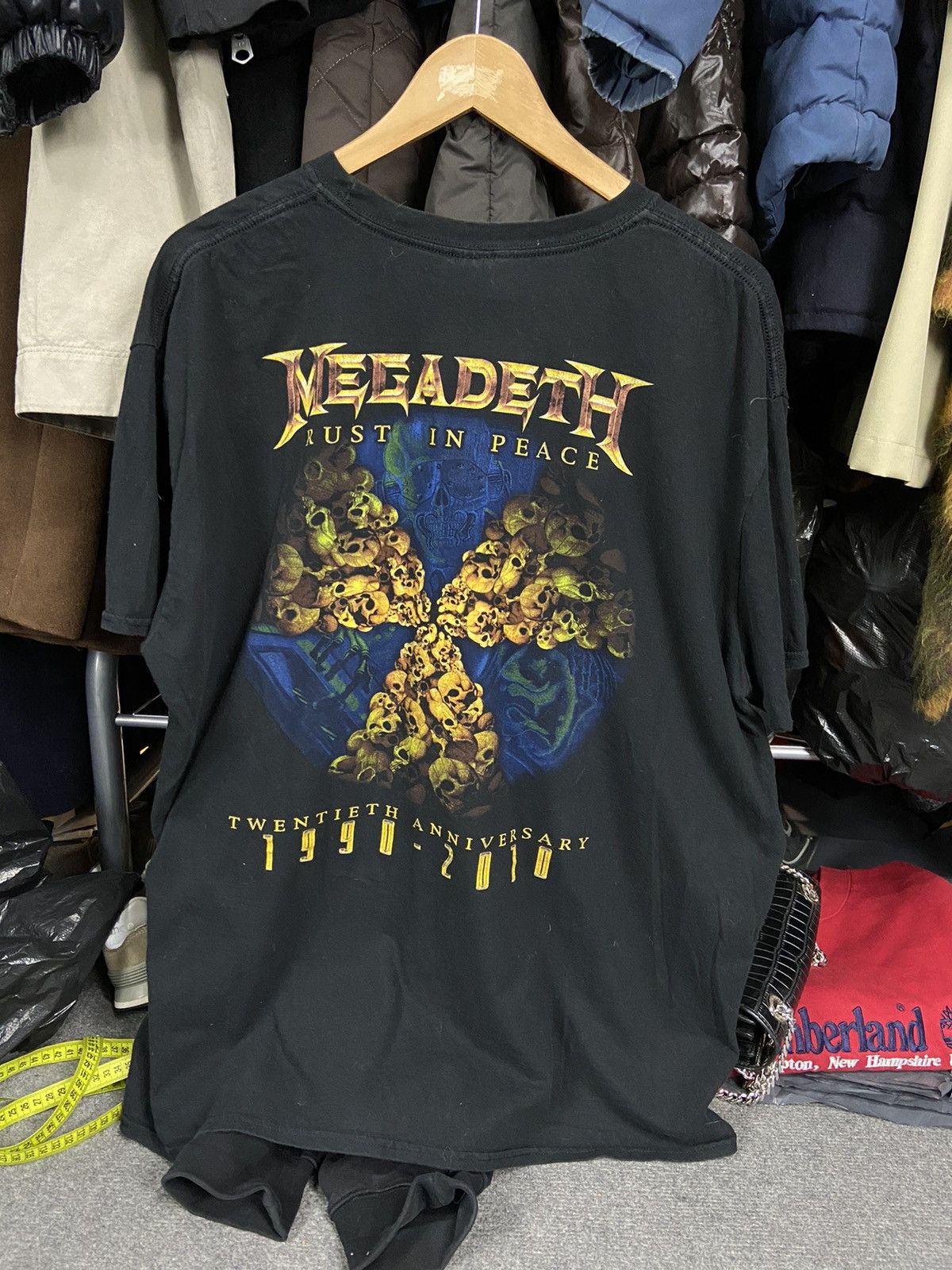 Vintage Megadeath rust in peace T-shirt Size US XL / EU 56 / 4 - 15 Thumbnail