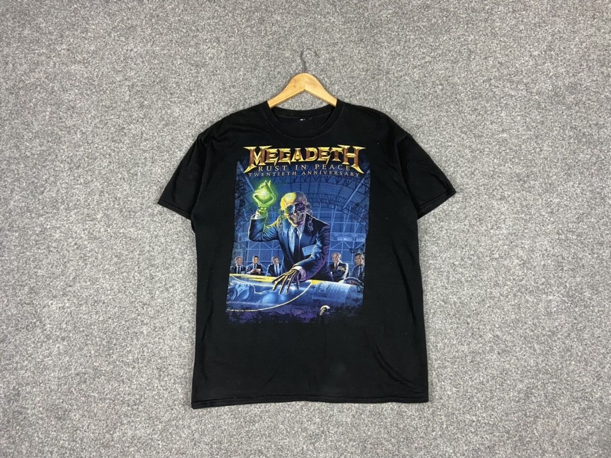 Vintage Megadeath rust in peace T-shirt Size US XL / EU 56 / 4 - 1 Thumbnail