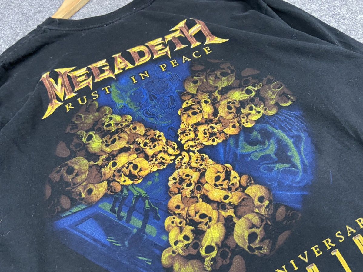 Vintage Megadeath rust in peace T-shirt Size US XL / EU 56 / 4 - 10 Thumbnail