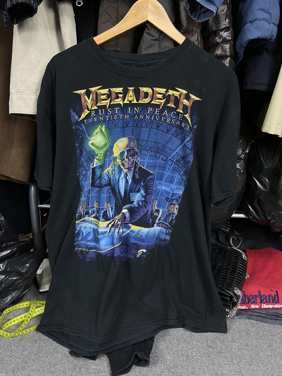 Vintage Megadeath rust in peace T-shirt Size US XL / EU 56 / 4 - 14 Thumbnail