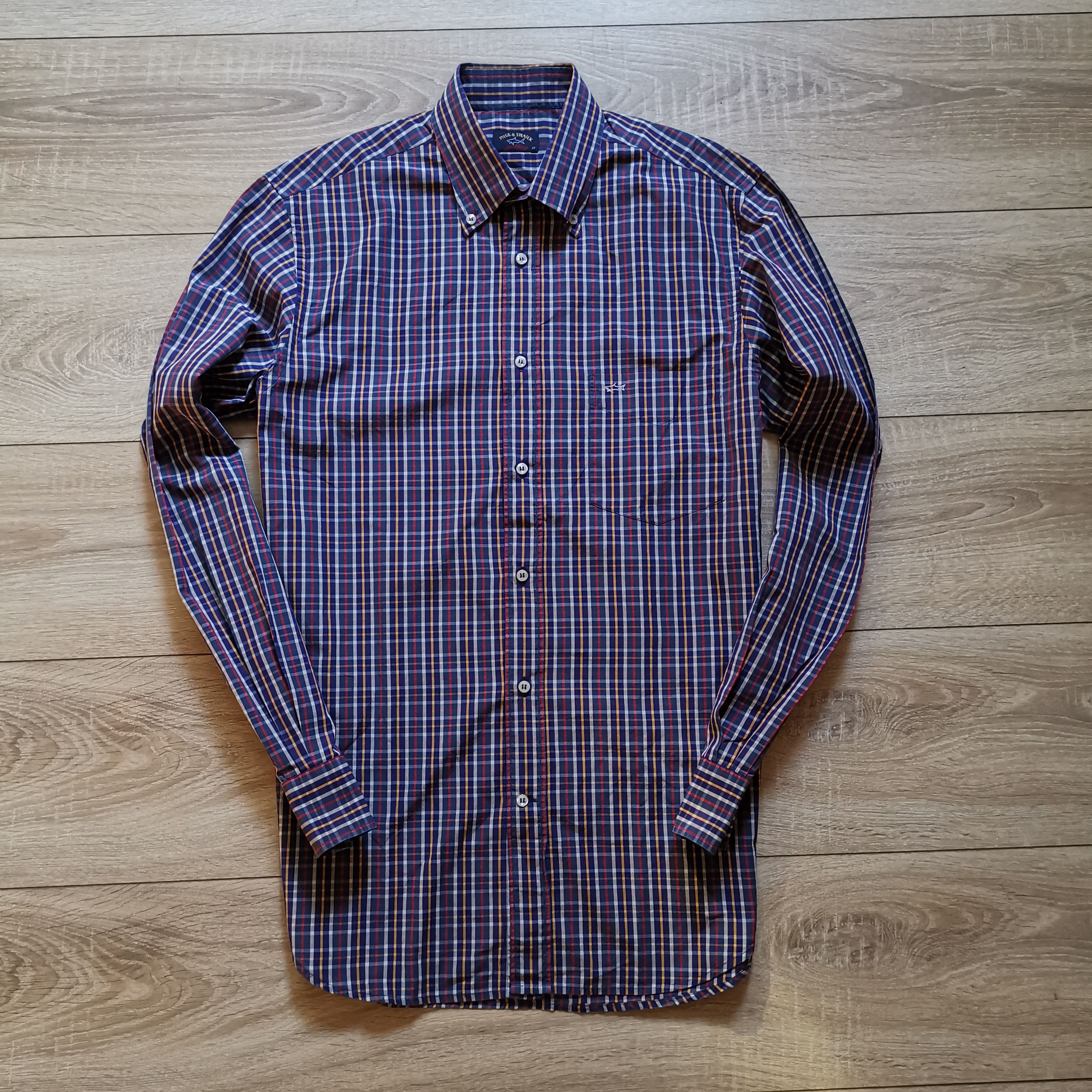 Paul & Shark Paul & Shark Yachting Plaid Check Button-Up Casual Shirt Size US L / EU 52-54 / 3 - 1 Thumbnail