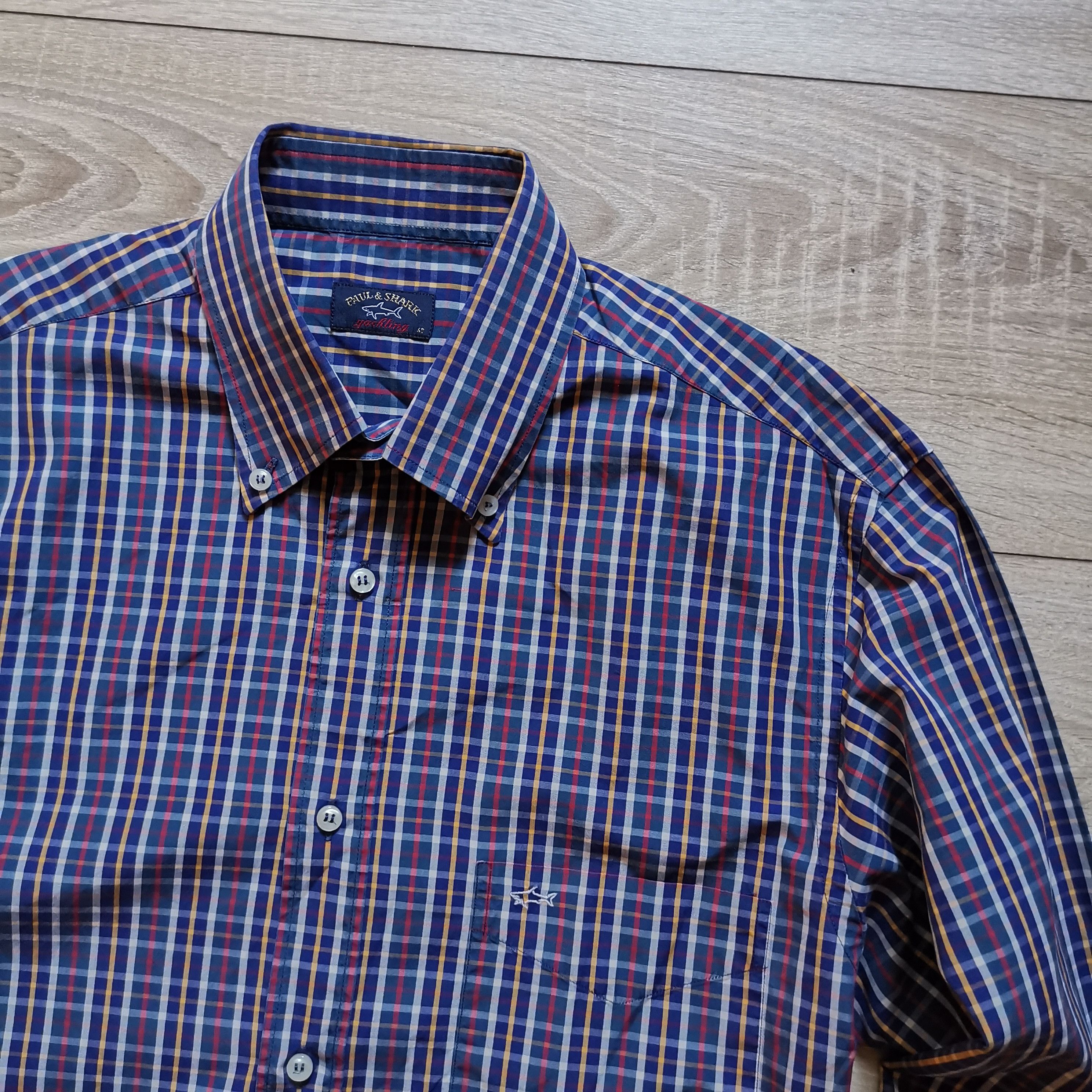 Paul & Shark Paul & Shark Yachting Plaid Check Button-Up Casual Shirt Size US L / EU 52-54 / 3 - 3 Thumbnail