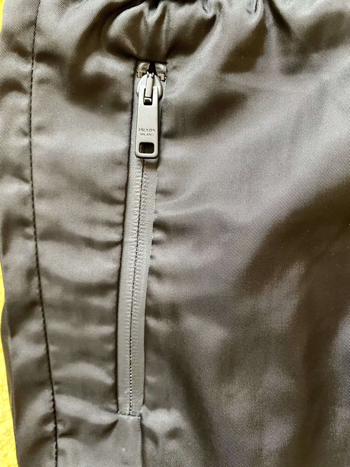 Prada gabardine track pants sale