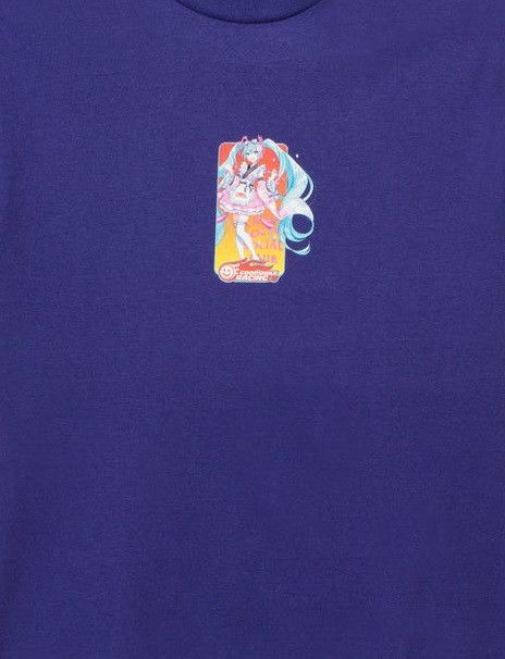 Anti Social Social Club × Japanese Brand DS Good Smile Racing x ASSC Hatsune Miku Purple Tee FTP BAPE Size US XXL / EU 58 / 5 - 5 Thumbnail