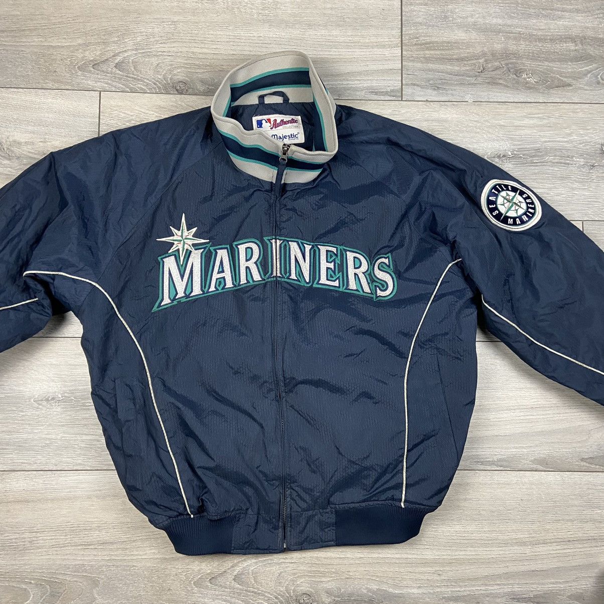 Majestic Vintage Seattle Mariners Majestic Jacket* Mens Large Grailed