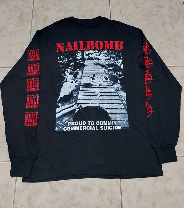 Vintage Nailbomb Sepultura Slayer Metallica Nirvana The cure | Grailed