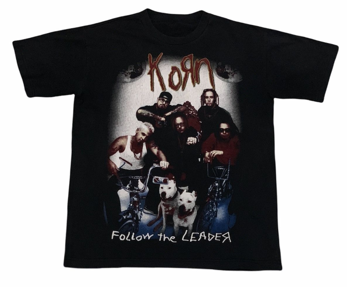 Band Tees Rare Design Vintage Metal Band Korn T-shirt 1990s Size US M / EU 48-50 / 2 - 1 Thumbnail