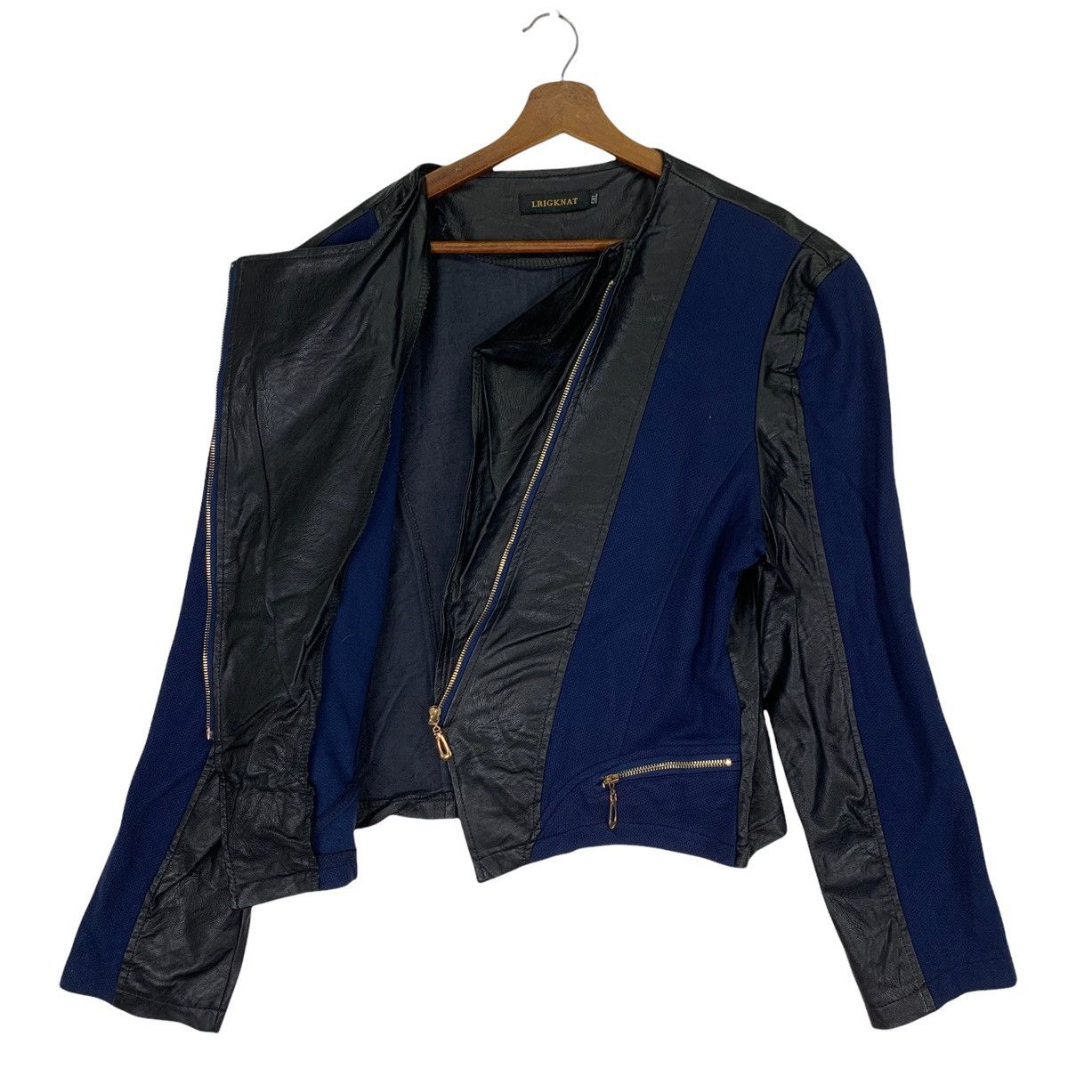 Japanese Brand Vintage Lrigknat Leather Jacket Size US M / EU 48-50 / 2 - 4 Thumbnail