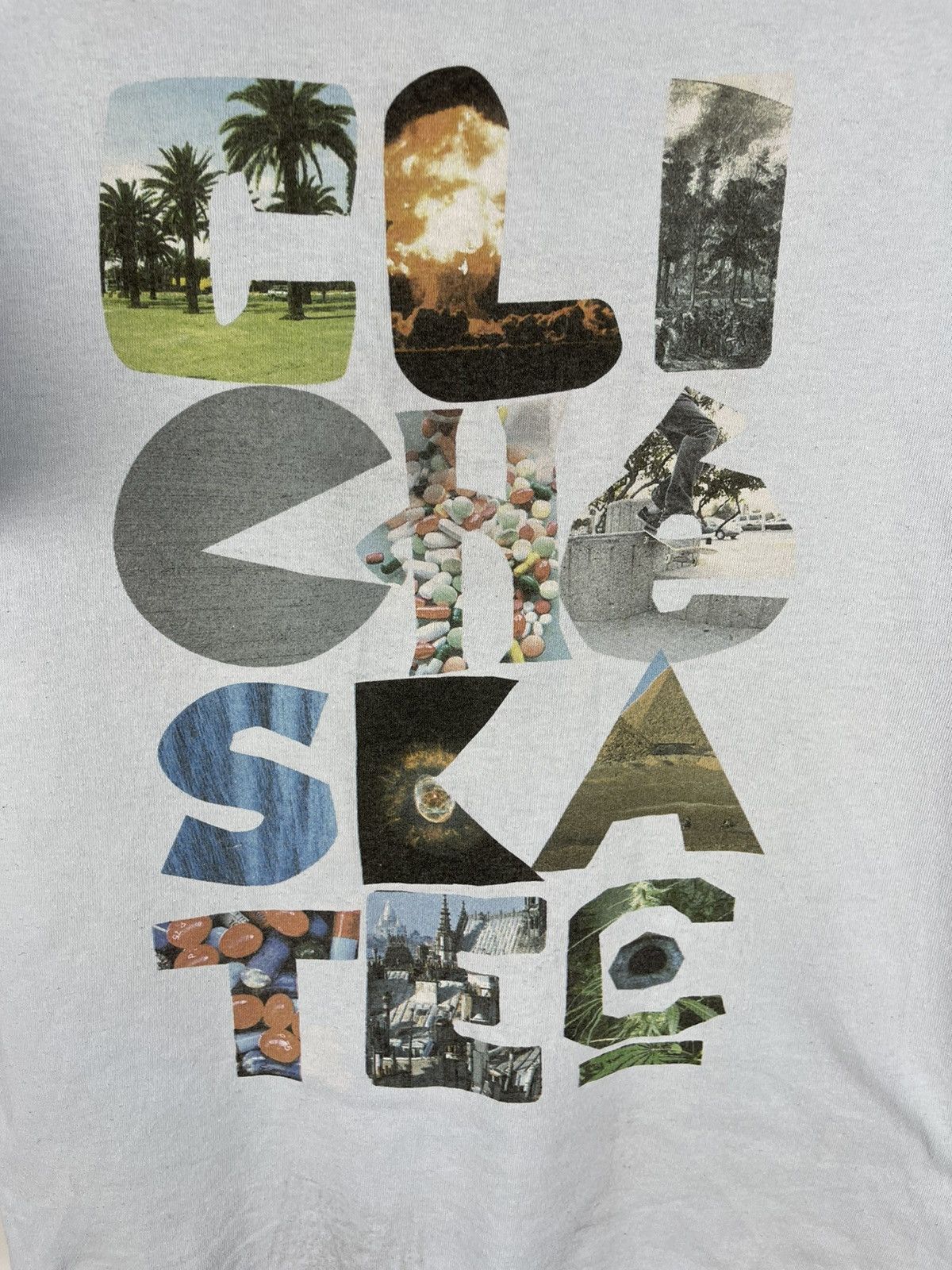 Other Cliche Skateboard printed USA made vintage tee shirt Size US M / EU 48-50 / 2 - 3 Thumbnail