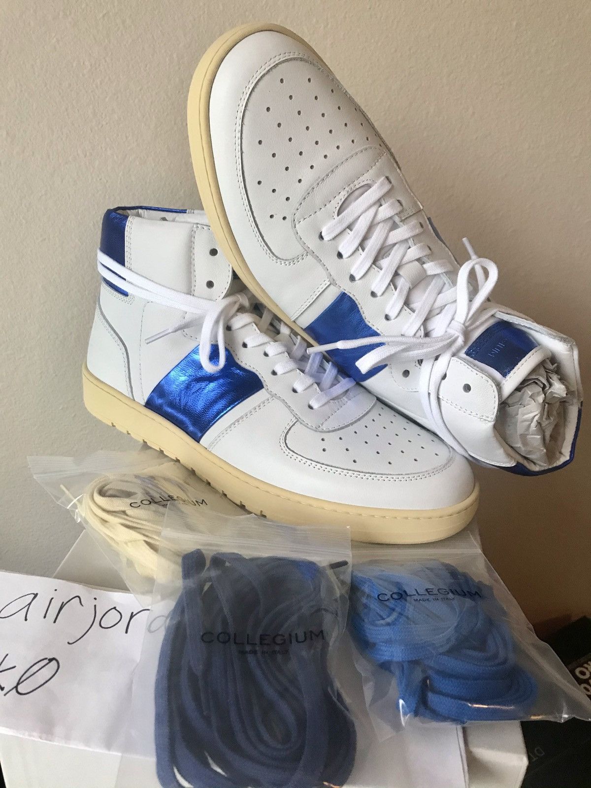Collegium Collegium Pillar Destroyer High Metallic Sapphire Blue Size US 13 / EU 46 - 5 Thumbnail