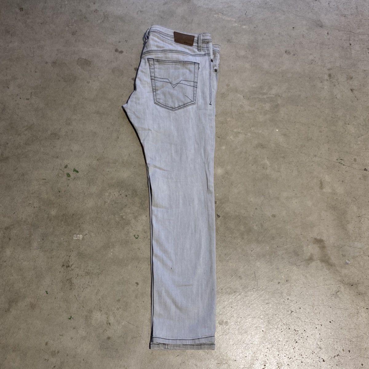 Diesel Shioner Slim Skinny grey wash jeans 36 x 30 Size US 36 / EU 52 - 5 Thumbnail