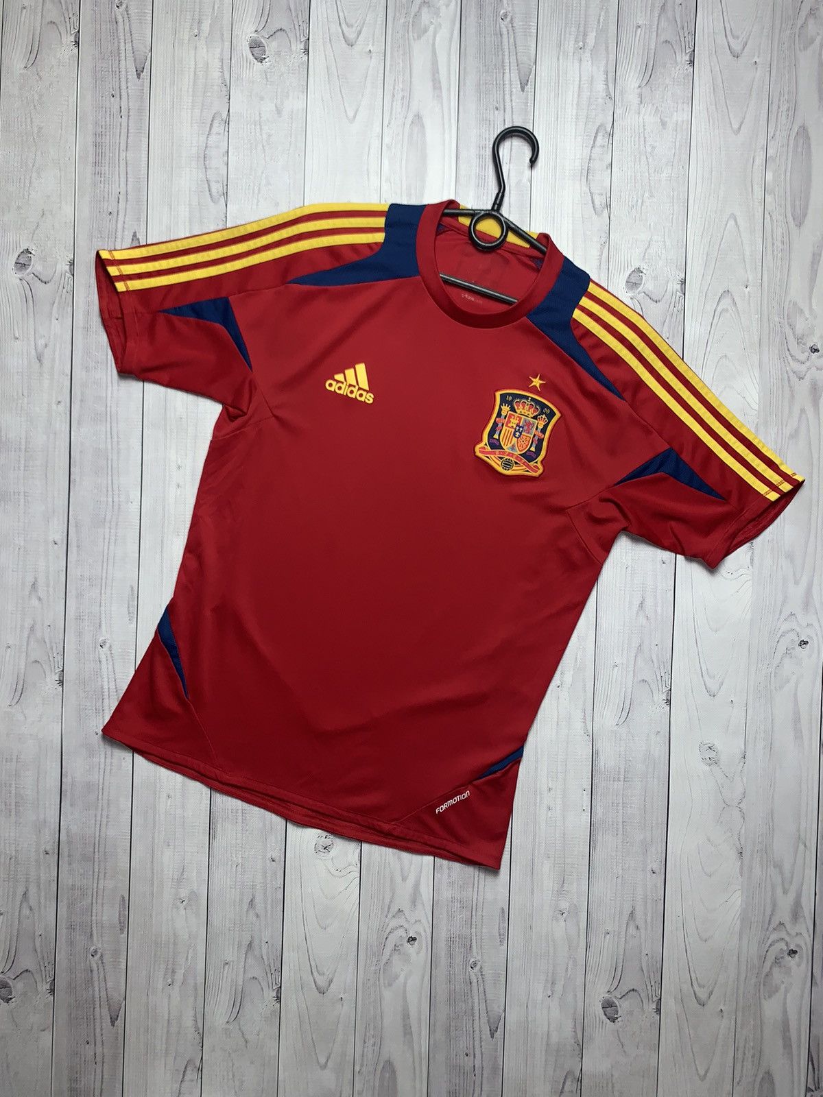 Adidas Vintage adidas soccer jersey Spain size S Size US S / EU 44-46 / 1 - 1 Thumbnail