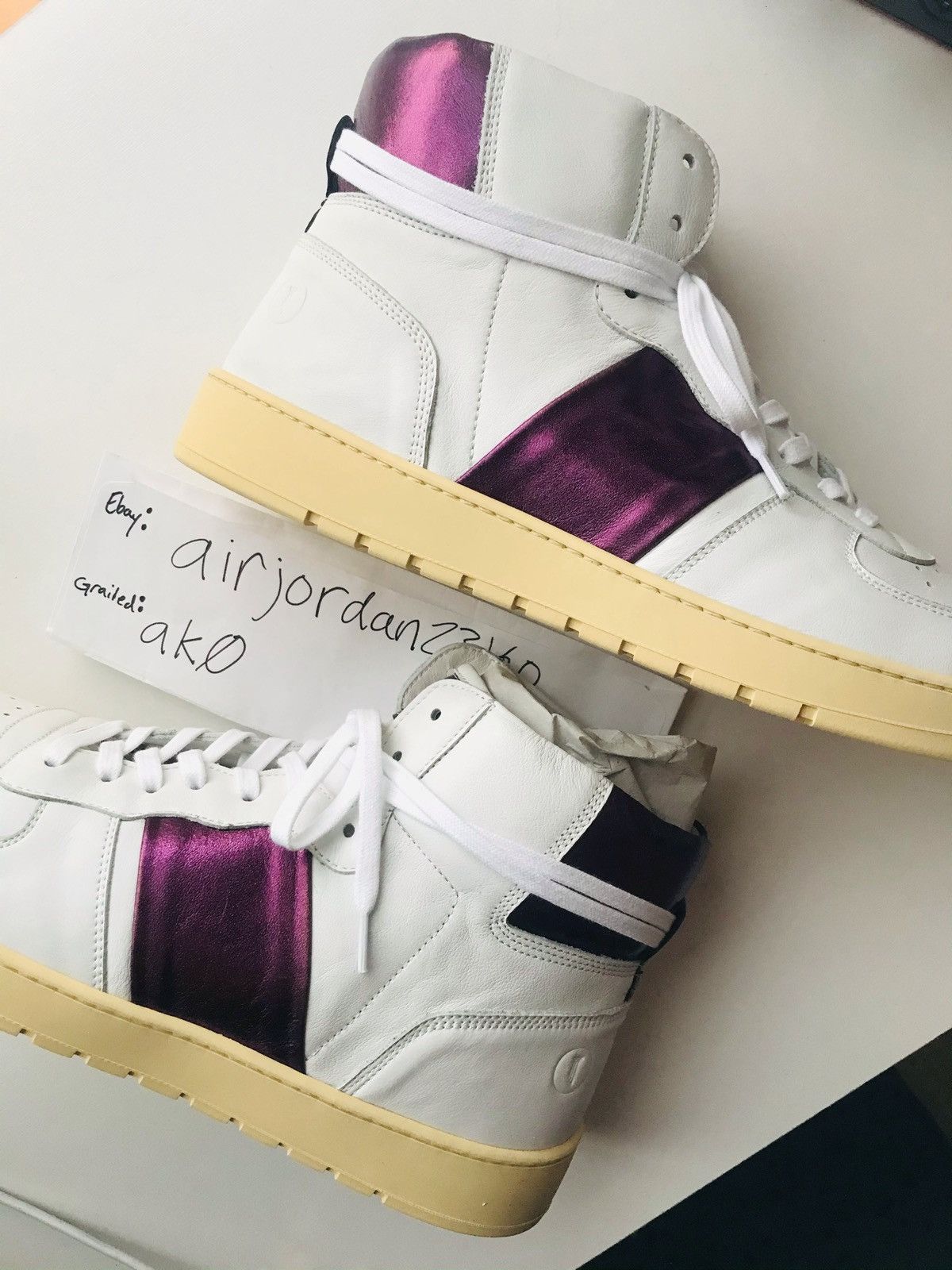 Collegium Collegium Pillar Destroyer High Metallic Purple Amethyst Size US 7 / EU 40 - 1 Thumbnail
