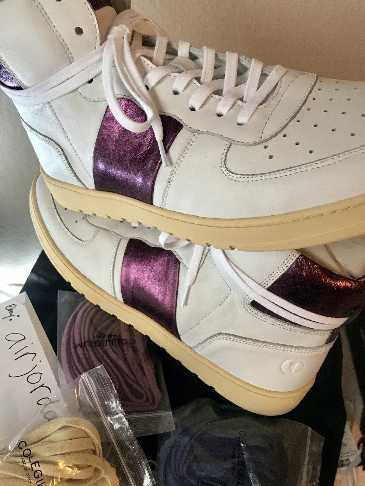 Collegium Collegium Pillar Destroyer High Metallic Purple Amethyst Size US 7 / EU 40 - 3 Thumbnail