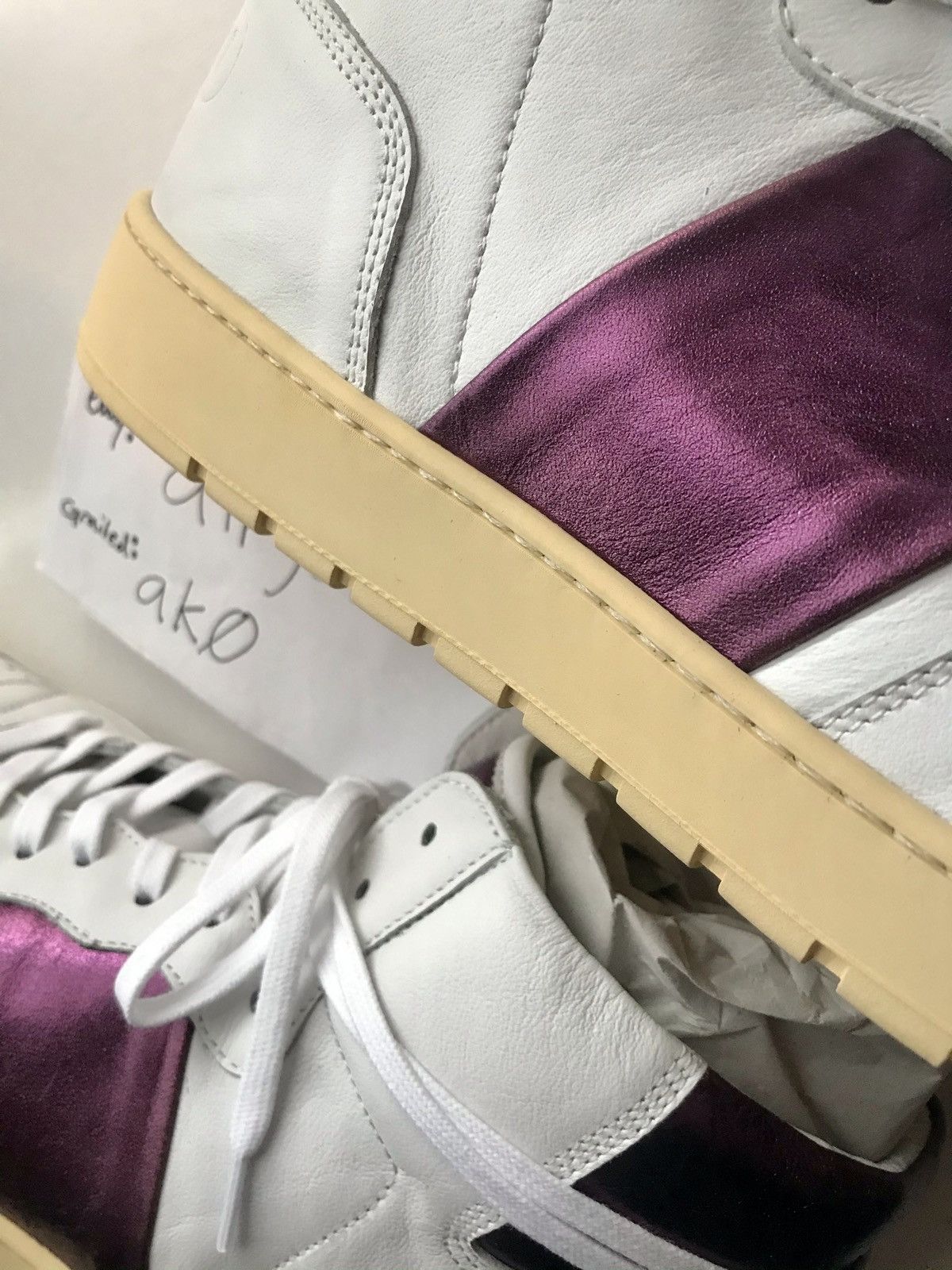 Collegium Collegium Pillar Destroyer High Metallic Purple Amethyst Size US 7 / EU 40 - 2 Thumbnail