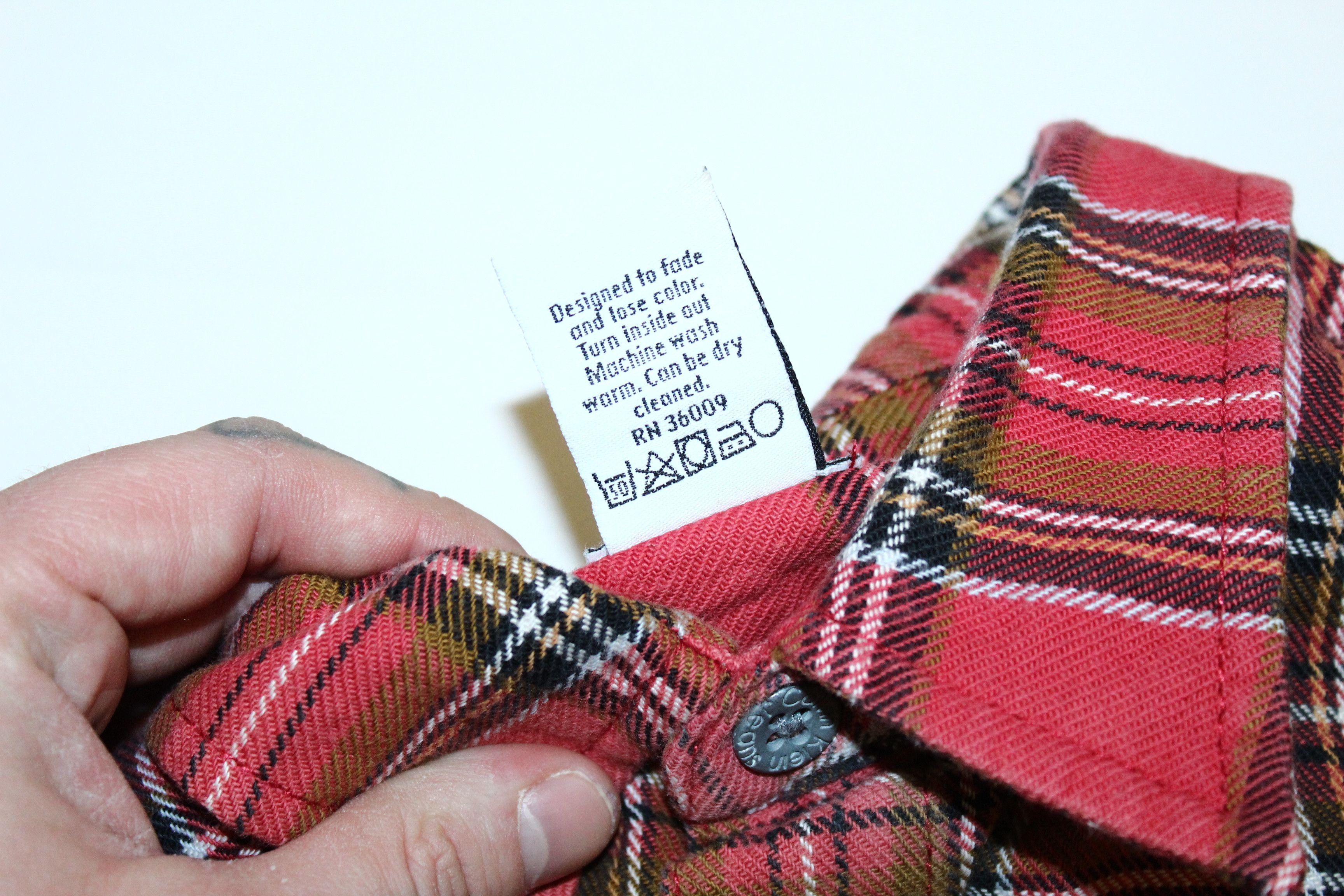 Calvin Klein 🔥 VTG 🔥 90s Calvin Klein Lumberjack Rugged Flannel Shirt Size US M / EU 48-50 / 2 - 7 Thumbnail