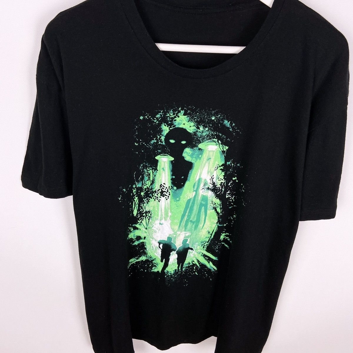 Vintage Vintage The X-Files Tv Series Movie black tee merchandise Size US XXL / EU 58 / 5 - 3 Thumbnail