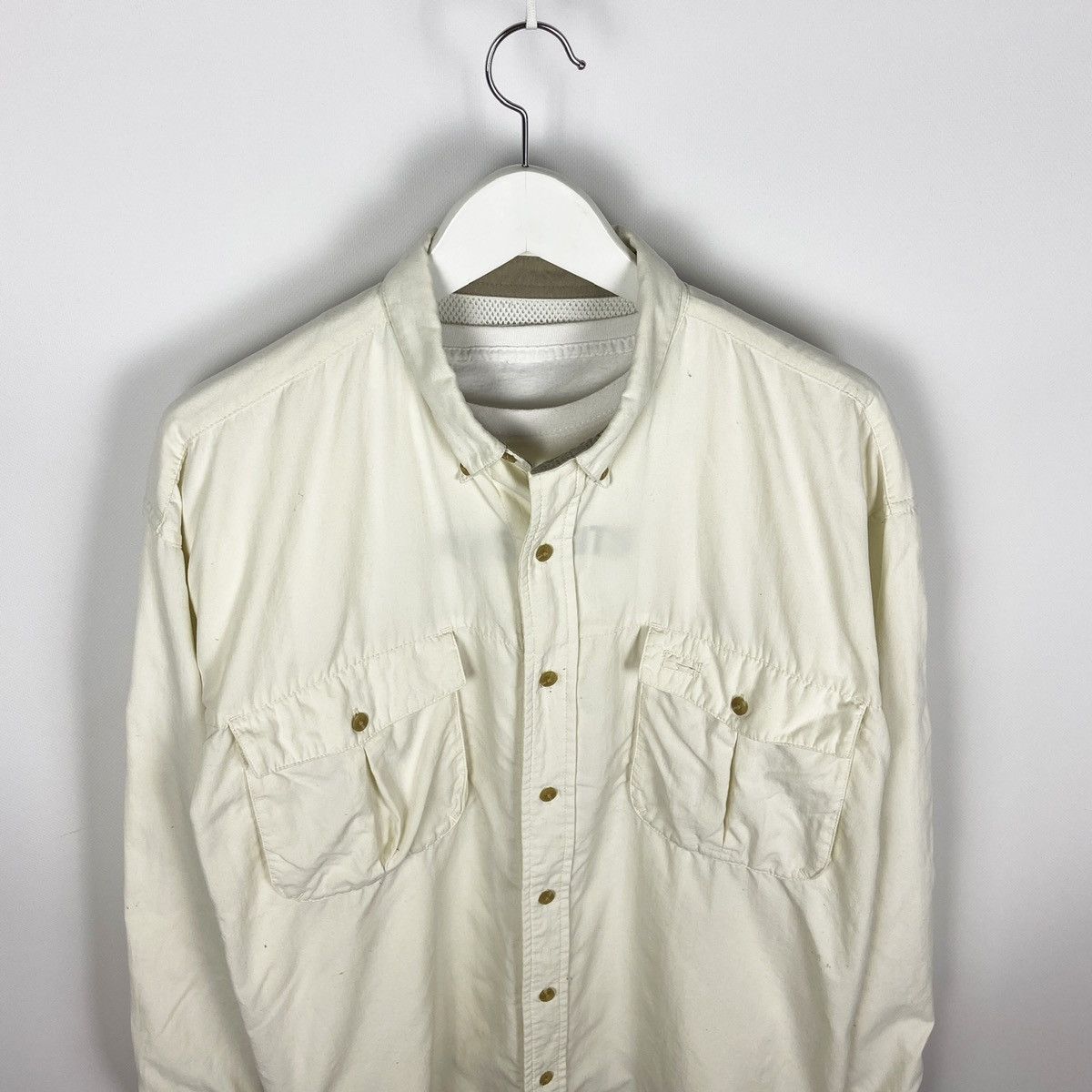The North Face Vintage 90s The North Face TNF outdoor button shirt pocket Size US L / EU 52-54 / 3 - 2 Thumbnail