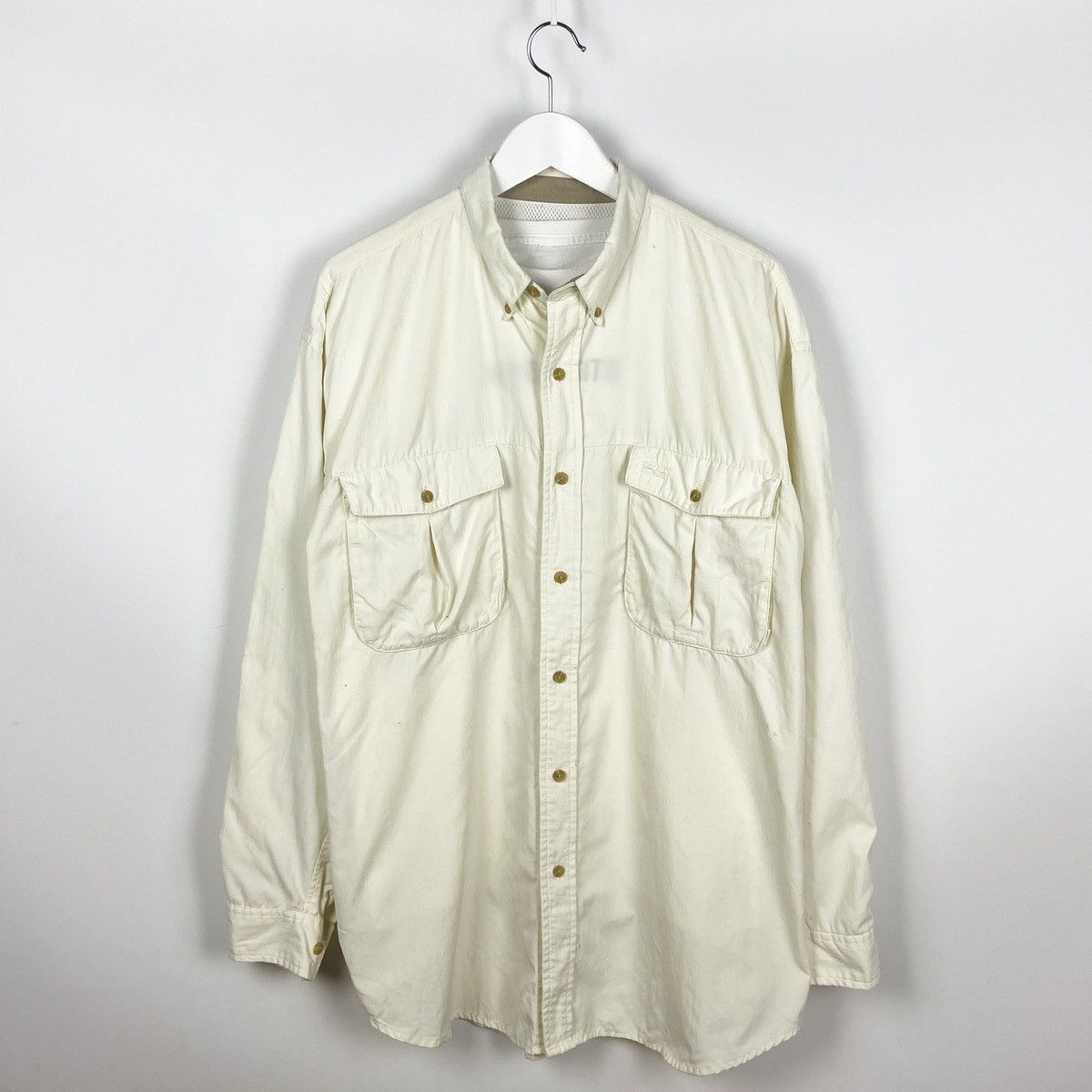 The North Face Vintage 90s The North Face TNF outdoor button shirt pocket Size US L / EU 52-54 / 3 - 1 Thumbnail