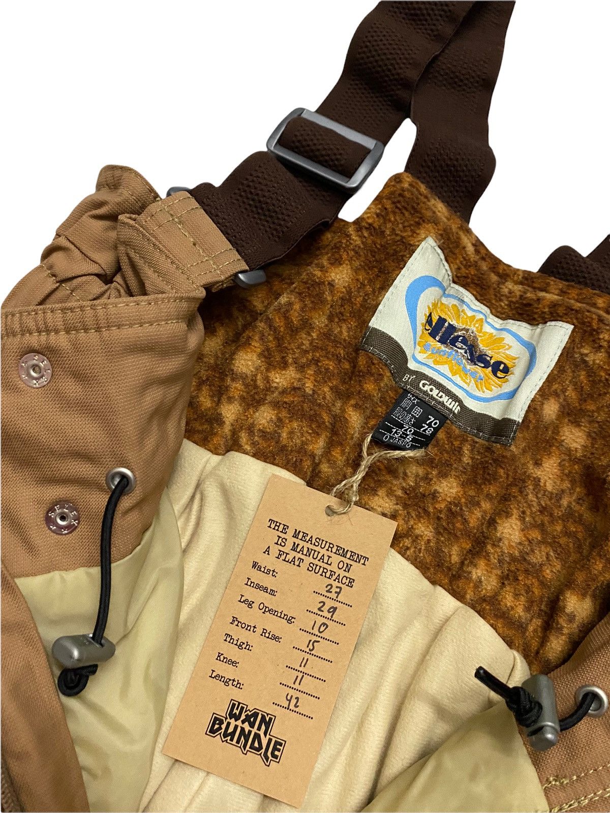 ELLESSE Sunflower by Goldwin SKI PANTS MADE IN JAPAN