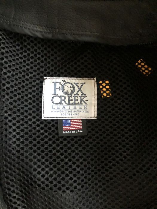 Fox Creek Leather Fox Creek Vented Leather Racing Jacket Grailed