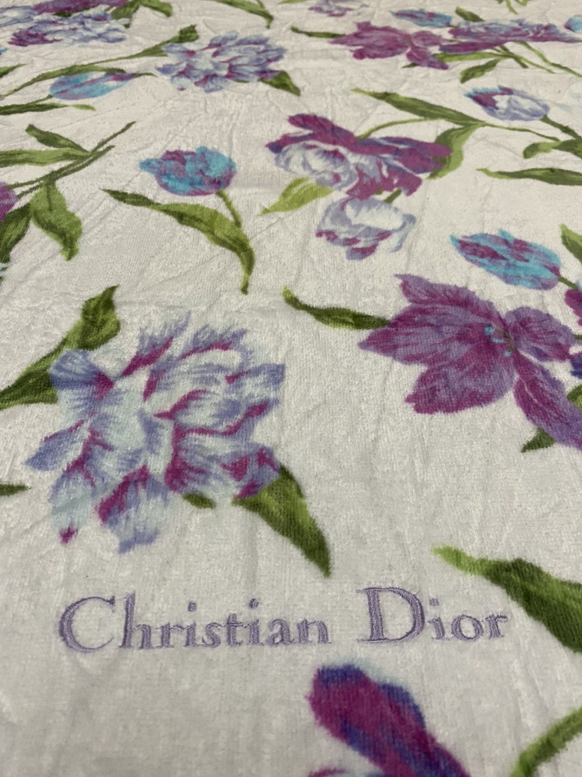 Christian Dior Monsieur × Dior × Vintage 80s 90s VTG CHRISTIAN DIOR BATH TOWEL Size ONE SIZE - 3 Thumbnail