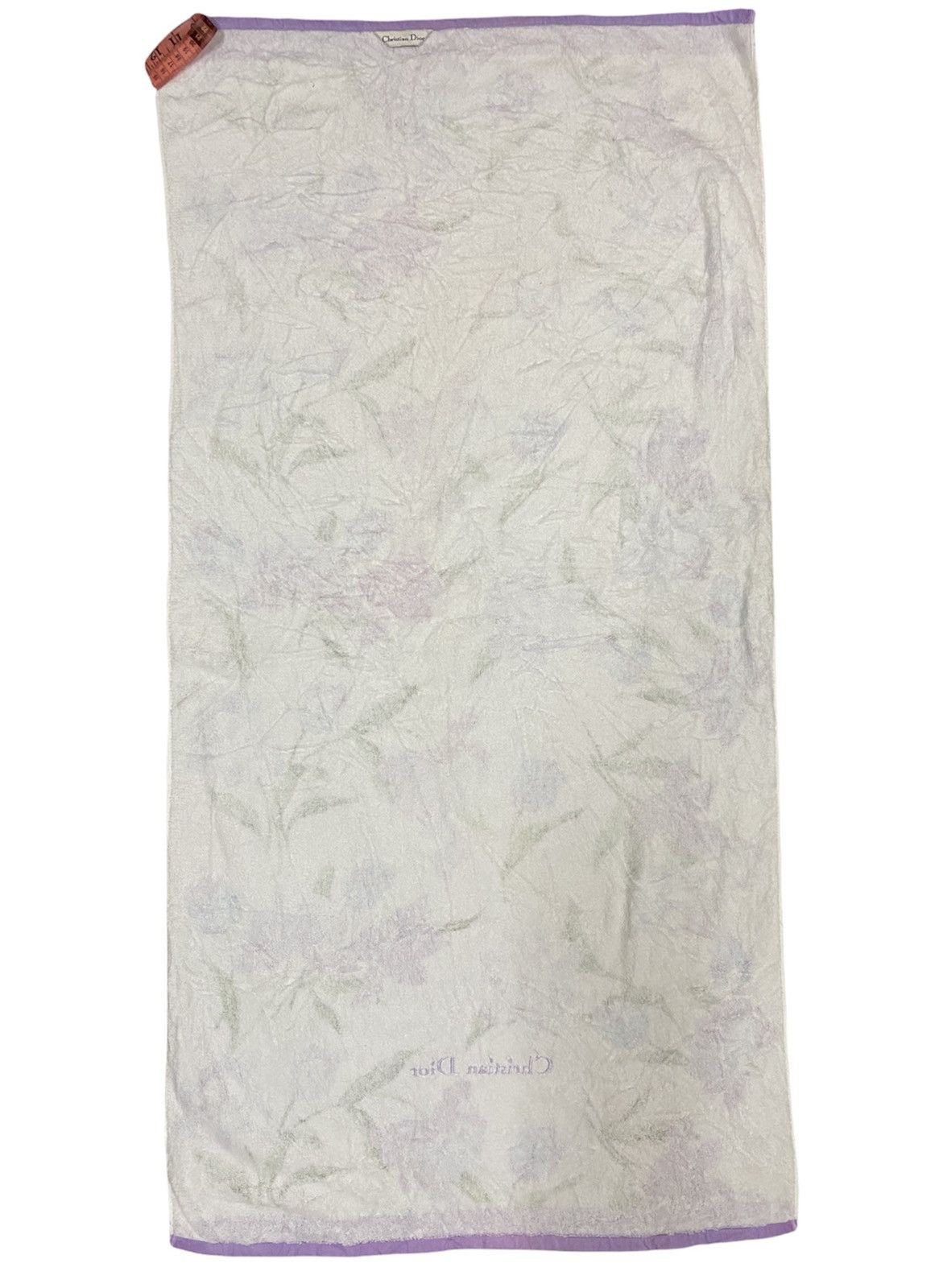 Christian Dior Monsieur × Dior × Vintage 80s 90s VTG CHRISTIAN DIOR BATH TOWEL Size ONE SIZE - 2 Thumbnail