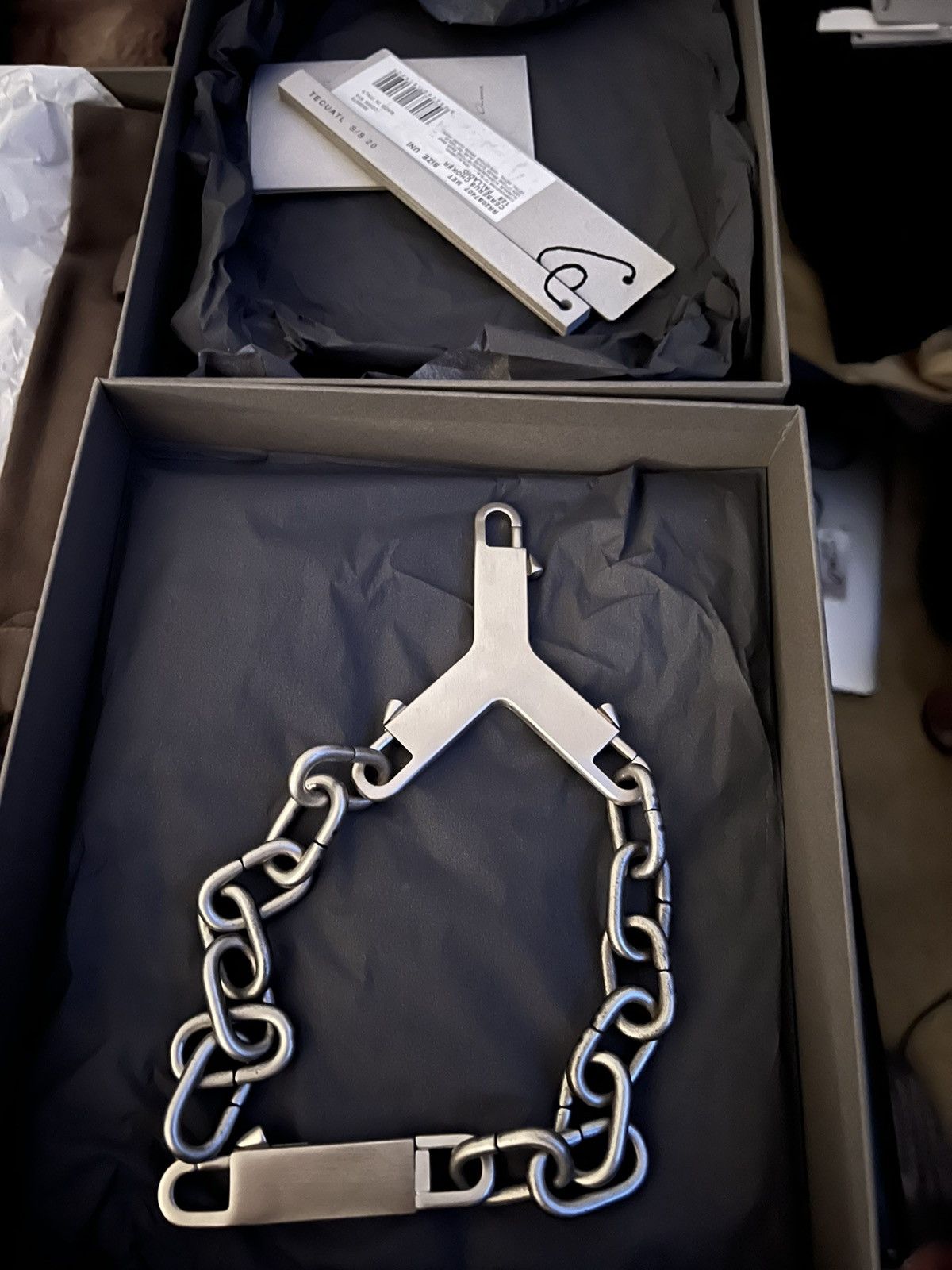 ☆Rick Owens EASY CHOCKER☆ rick owens easy choker neckrace 20ss