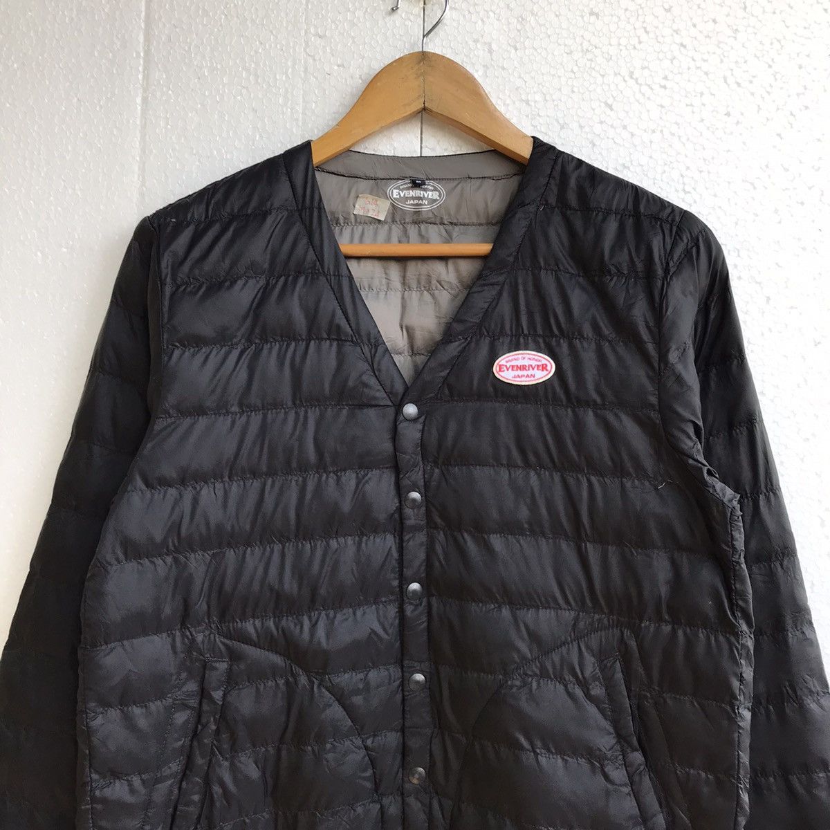 Japanese Brand Evenriver quilted puffer Jacket snap back Size US M / EU 48-50 / 2 - 3 Thumbnail