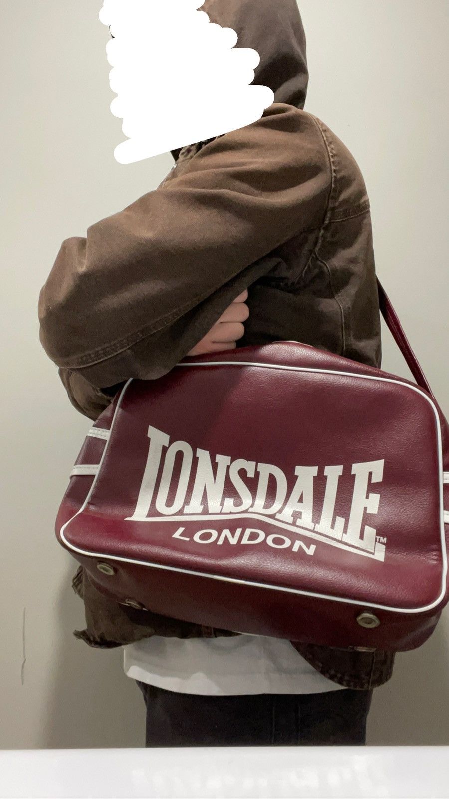 Lonsdale × Vintage 1980s Lonsdale London Bowling Bag (Very Rare