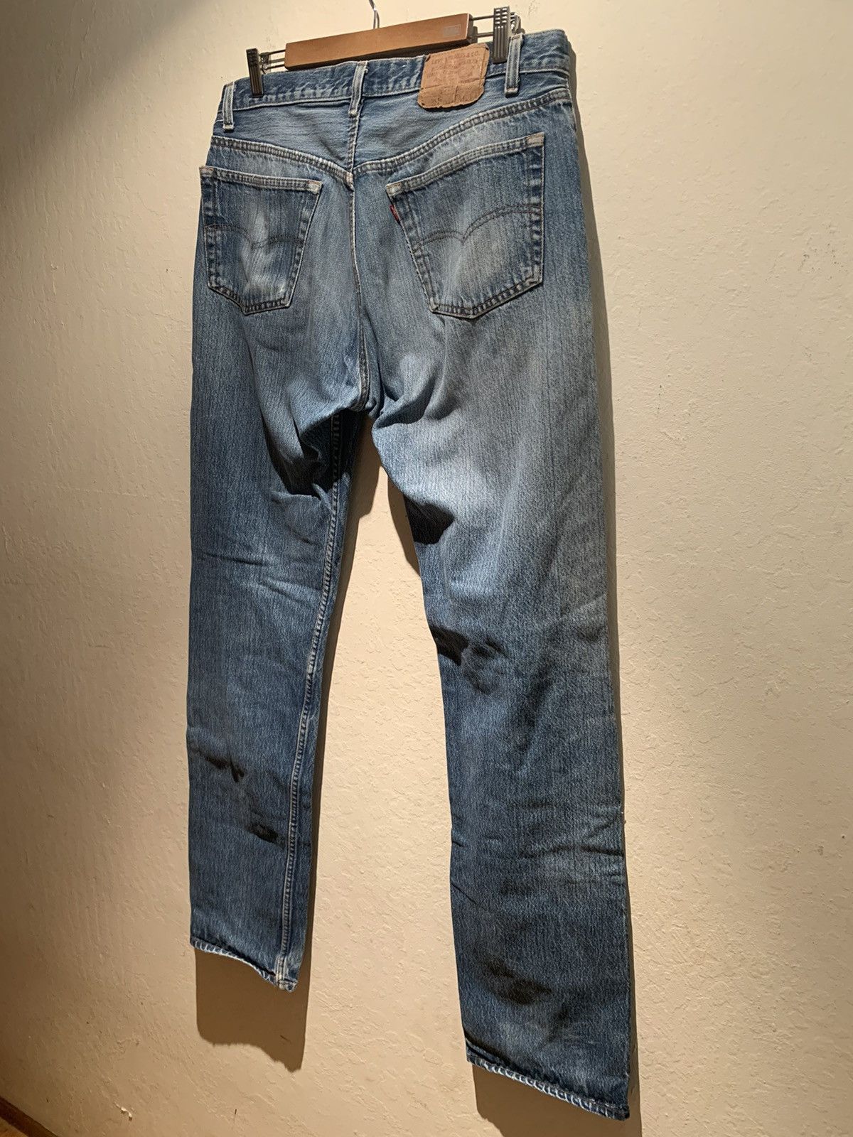 Levi's × Levi's Vintage Clothing × Vintage *RARE* Vintage Levi’s 501 XX USA Made Denim Jeans - 38 x 40 Size US 38 / EU 54 - 2 Thumbnail