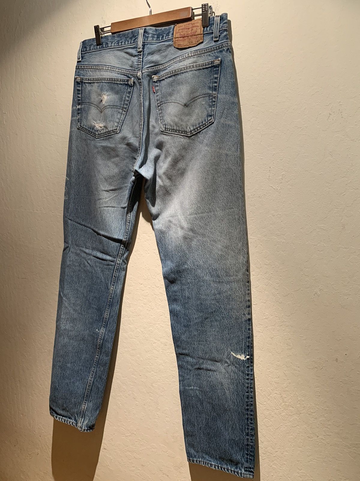 Levi's *RARE* Vintage Levi’s 501 XX USA Made Denim Jeans Size US 34 / EU 50 - 2 Thumbnail