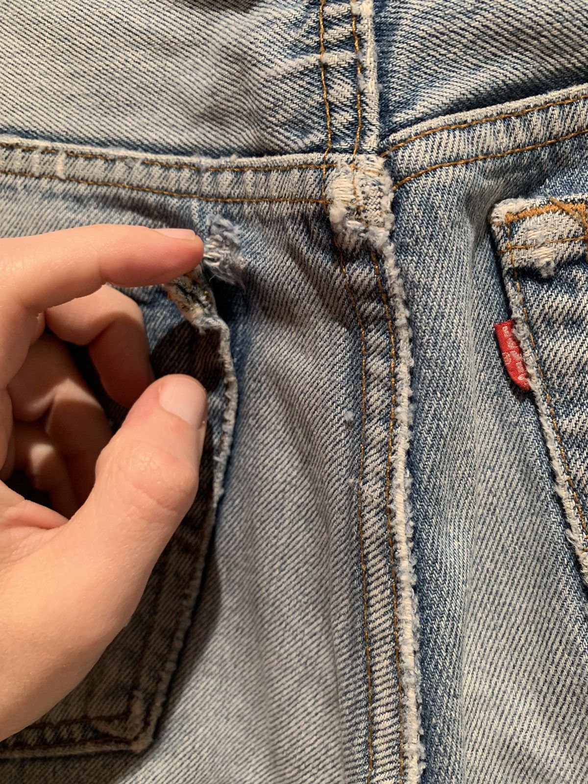 Levi's *RARE* Vintage Levi’s 501 XX USA Made Denim Jeans Size US 34 / EU 50 - 7 Thumbnail