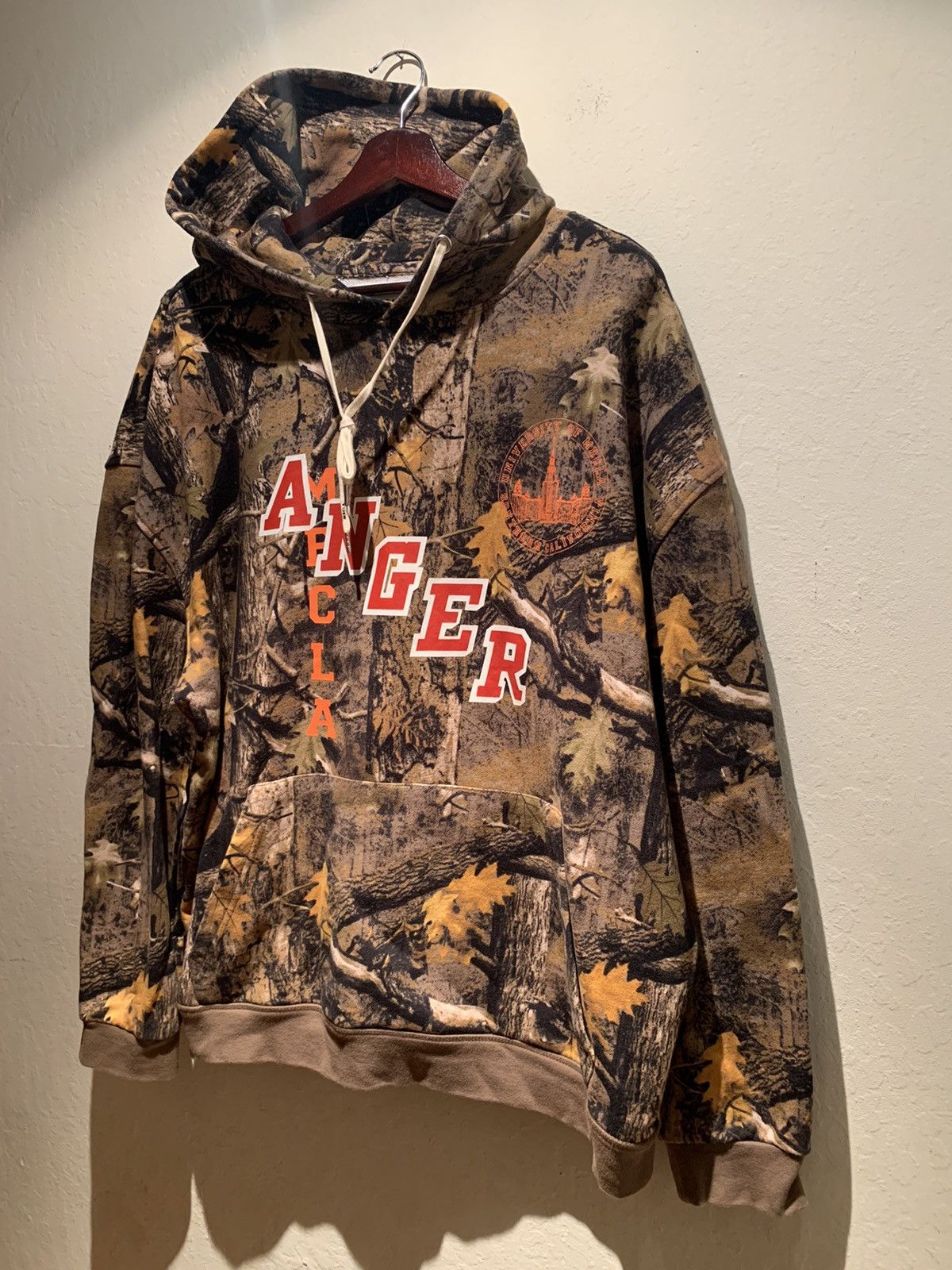 Designer *RARE* MR.C LA ANGER Heavyweight Camo Hoodie - Medium Size US M / EU 48-50 / 2 - 1 Thumbnail