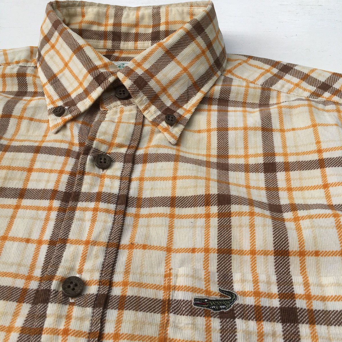 Flannel CROCODILE BUTTON DOWN FLANNEL SHIRT Size US M / EU 48-50 / 2 - 3 Thumbnail